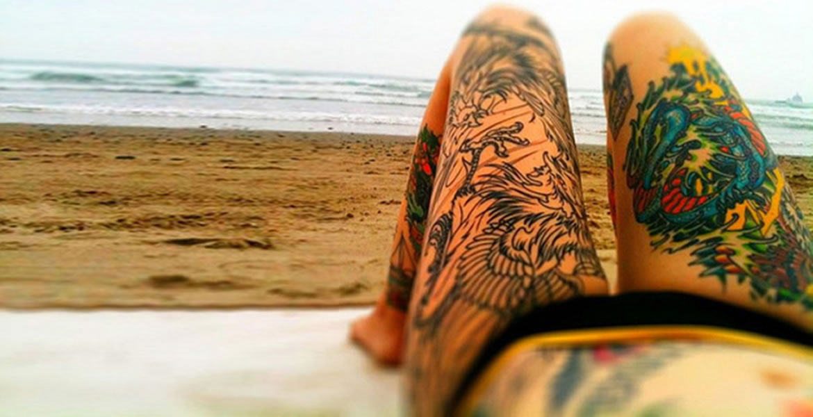 Tatuajes y sol